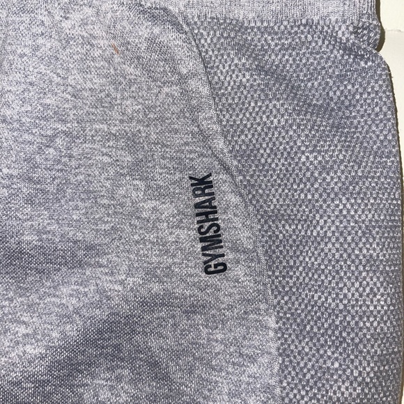 Gymshark flex biker shorts, grey, size S - Picture 3 of 3